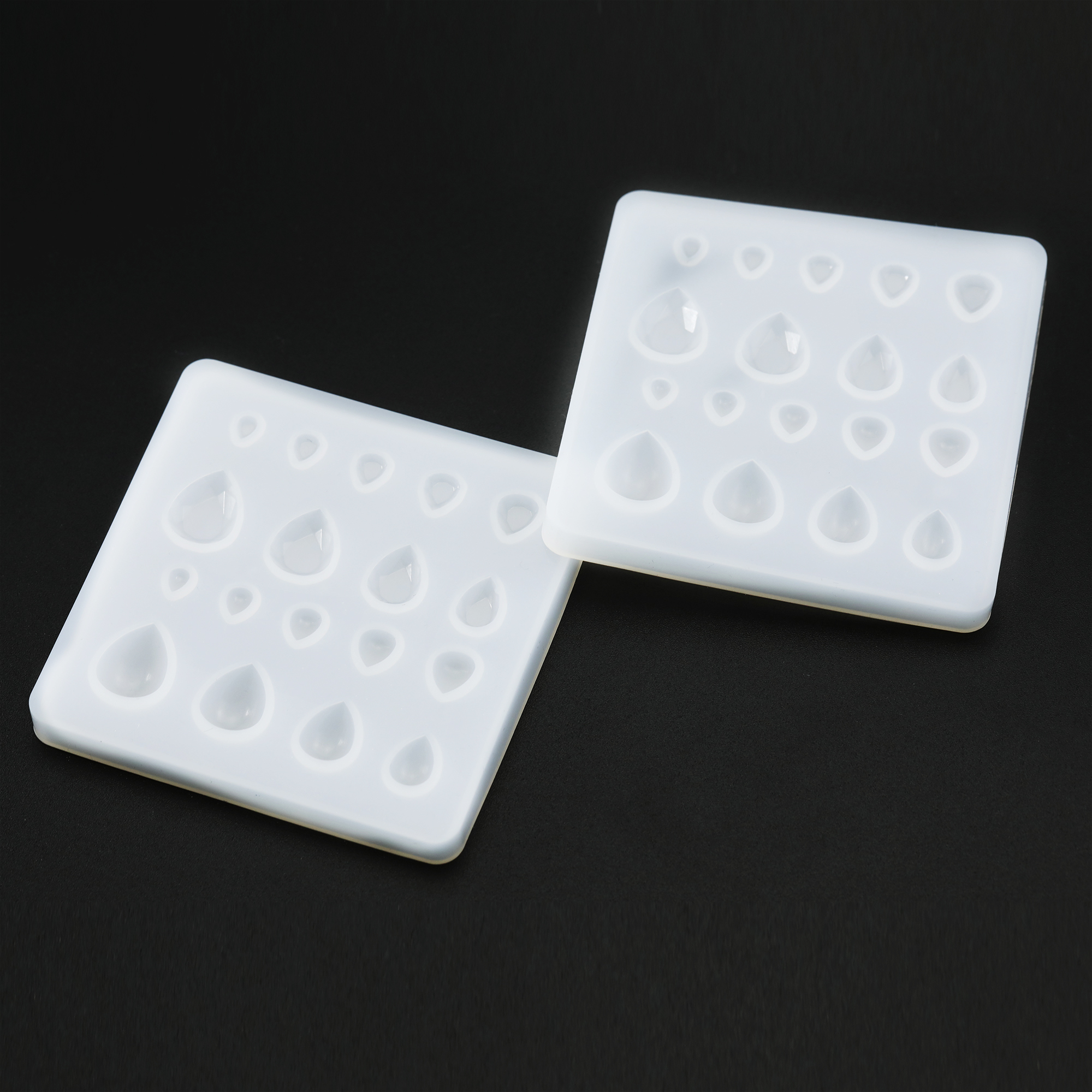 Jewelry Making Ring Tool - Mother Milk Faceted Cabochon Silicone Mold