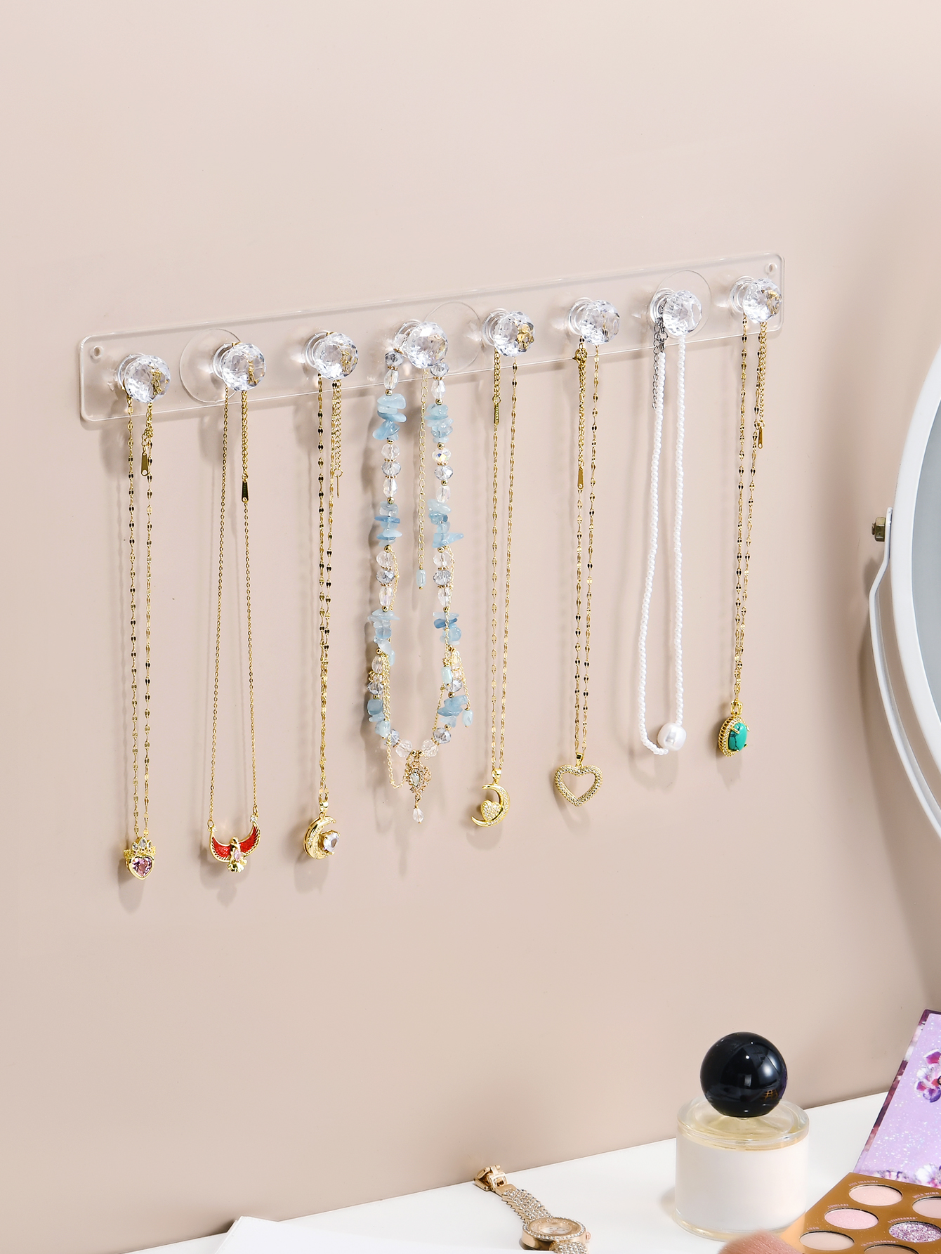 Jewelry Making Board - Diamond Hooked Jewelry Necklace RingHair Accessories
