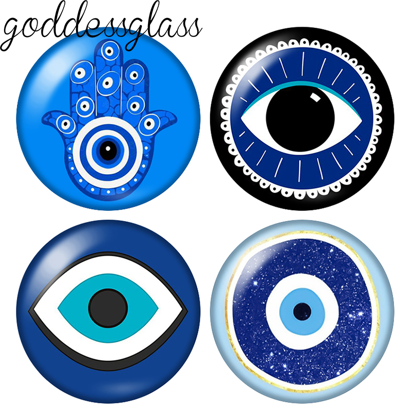 Jewelry Making Drawing - New Turkish Blue Evil Eye Drawings