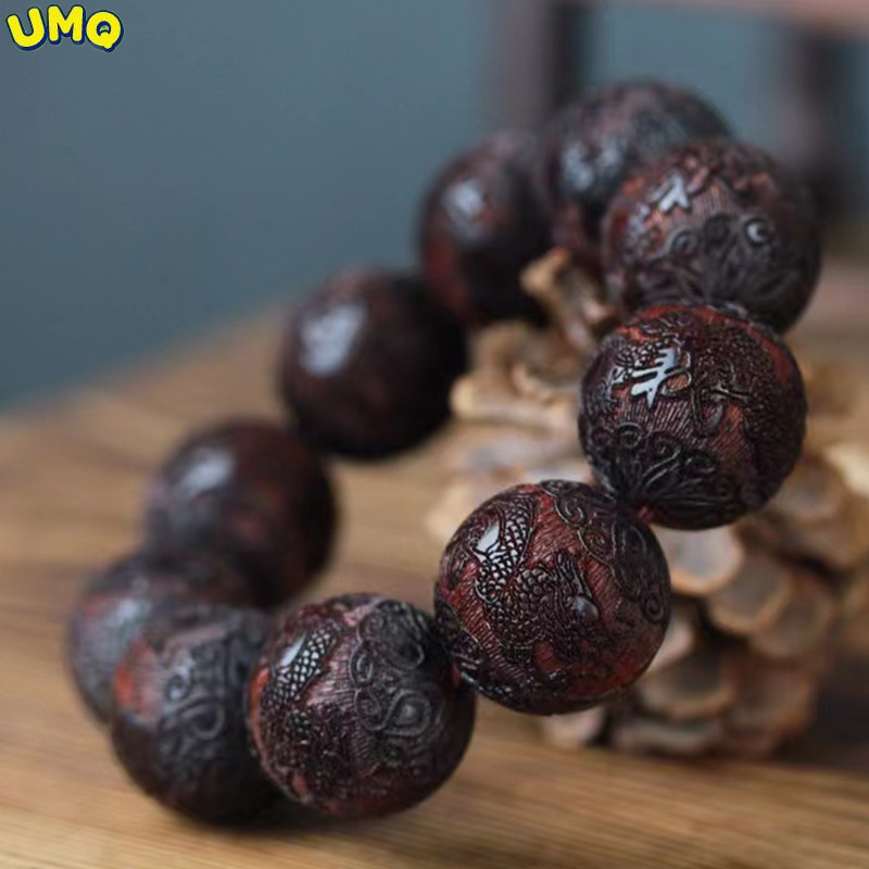Jewelry Making Hand Tools - Genuine Natural Black Wooden Beads Tibetan