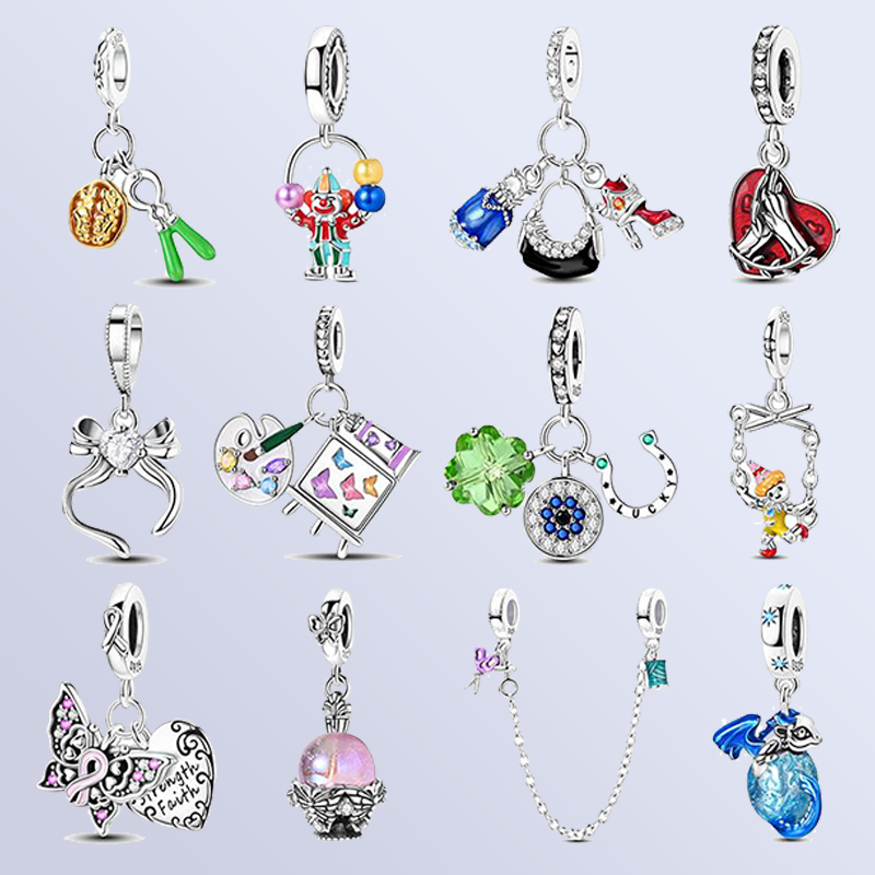 Jewelry Making Drawing - New 925 Sterling Silver Fashion Bag