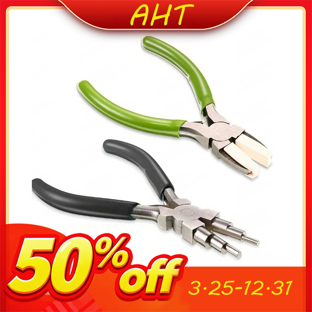 Jewelry Making Loop Pliers - AHT 6-Step Bail Making Pliers, 3-10mm