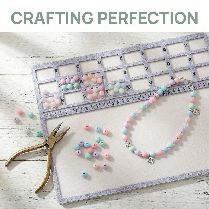 Jewelry Making Board - Making Felt Bead Mat with CM