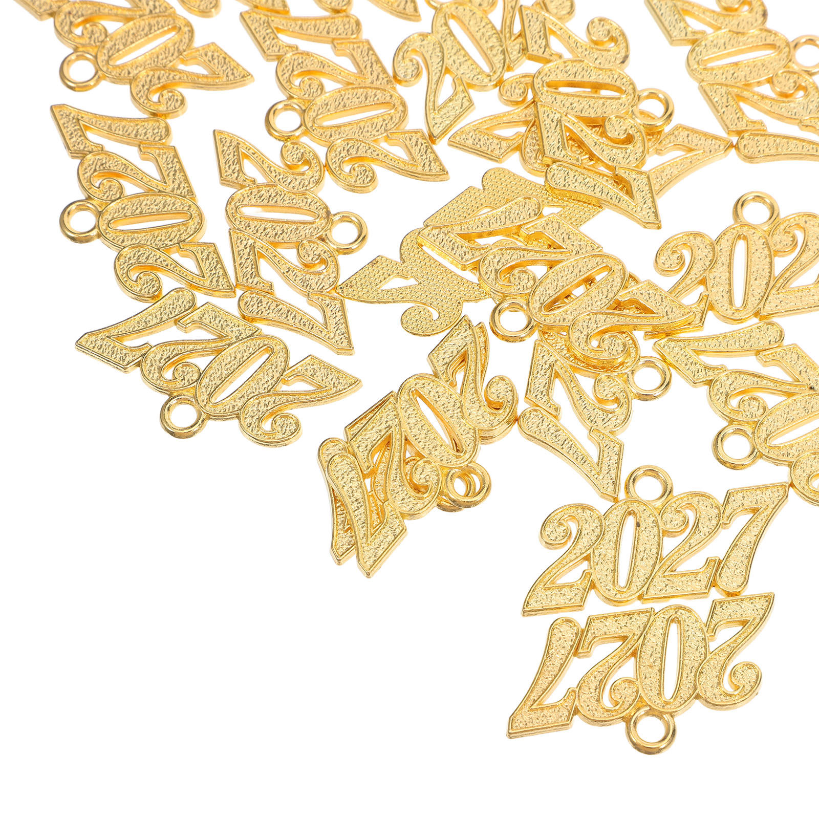 50Pcs 2027 Year Charm Graduati - Jewelry Making Classes ulasan dan harga