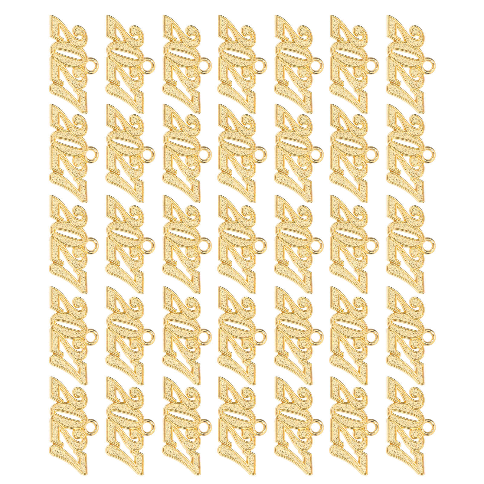 50Pcs 2027 Year Charm Graduati - Jewelry Making Classes ulasan dan harga