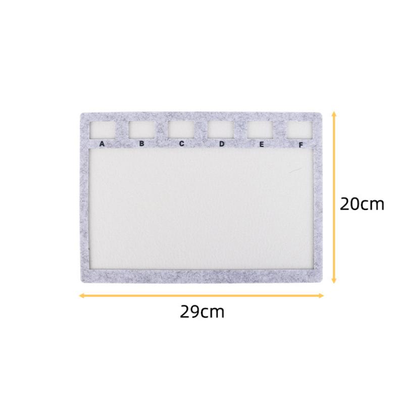 Felt Beading Mat Rectangle Fel - Jewelry Making Board ulasan dan harga