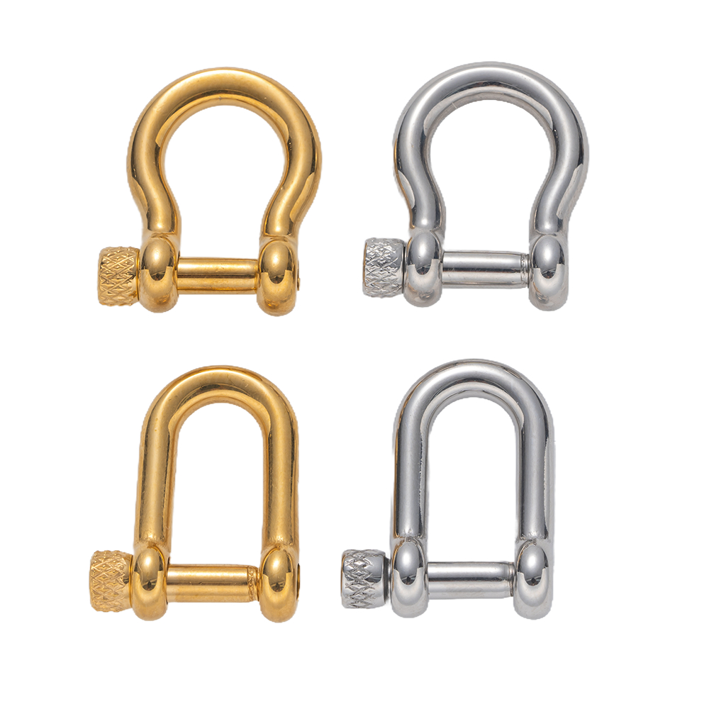 1pcs 304 Stainless Steel D-Rin - Jewelry Making Hardware ulasan dan harga