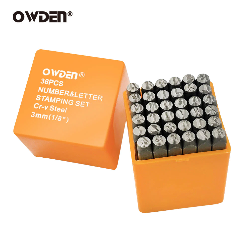 OWDEN 36Pcs 3mm Steel Metal St - Jewelry Making Hand Tools ulasan dan harga