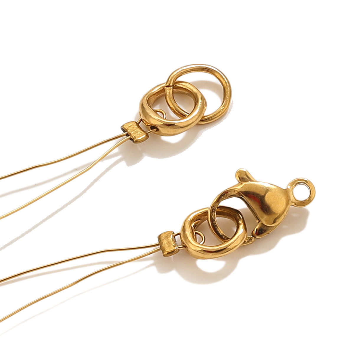 20pcs Stainless Steel Clasps E - Jewelry Making Metal Supplies ulasan dan harga