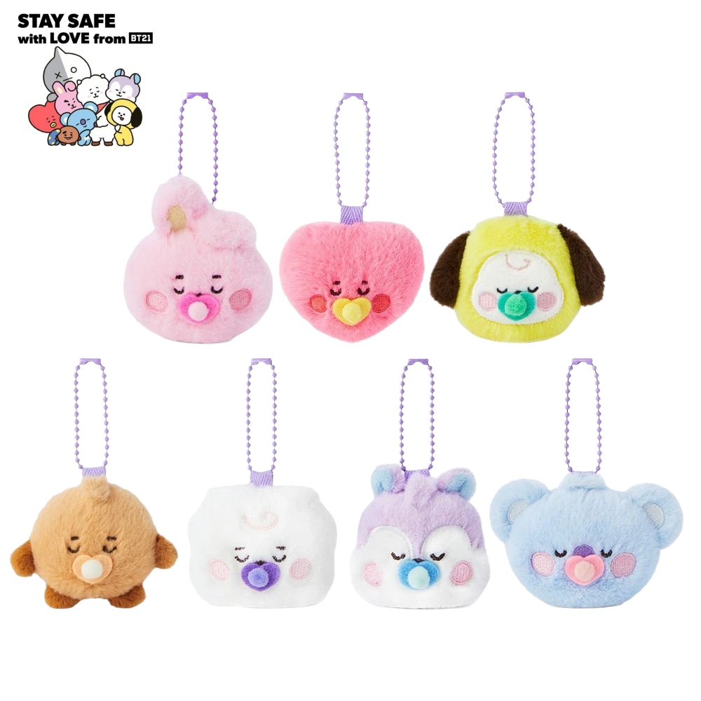 Mini Plush Keychain Pendant BT - Jewelry Making Findings ulasan dan harga