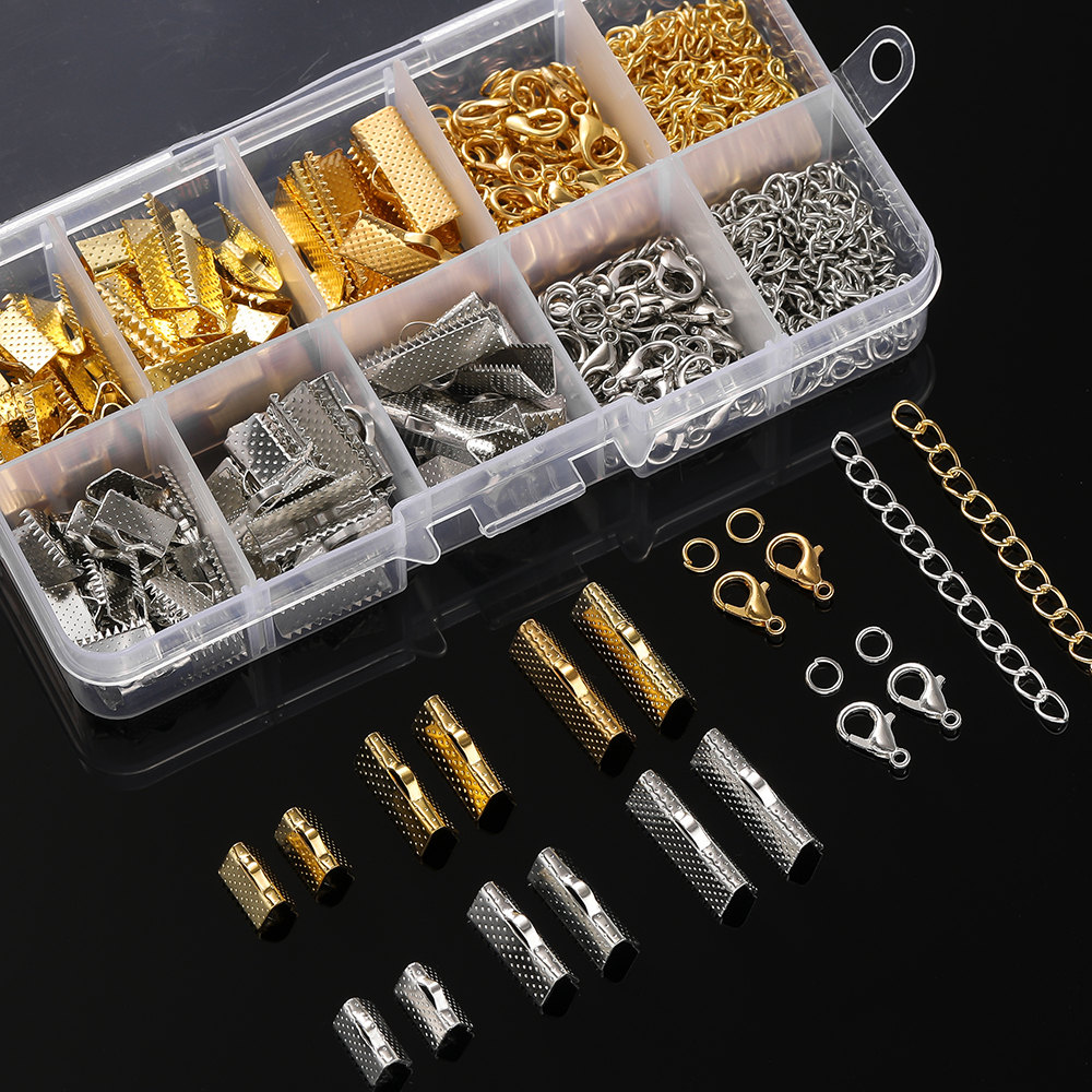 10 Grids Alloy Accessories Set - Jewelry Making Ring Tool ulasan dan harga