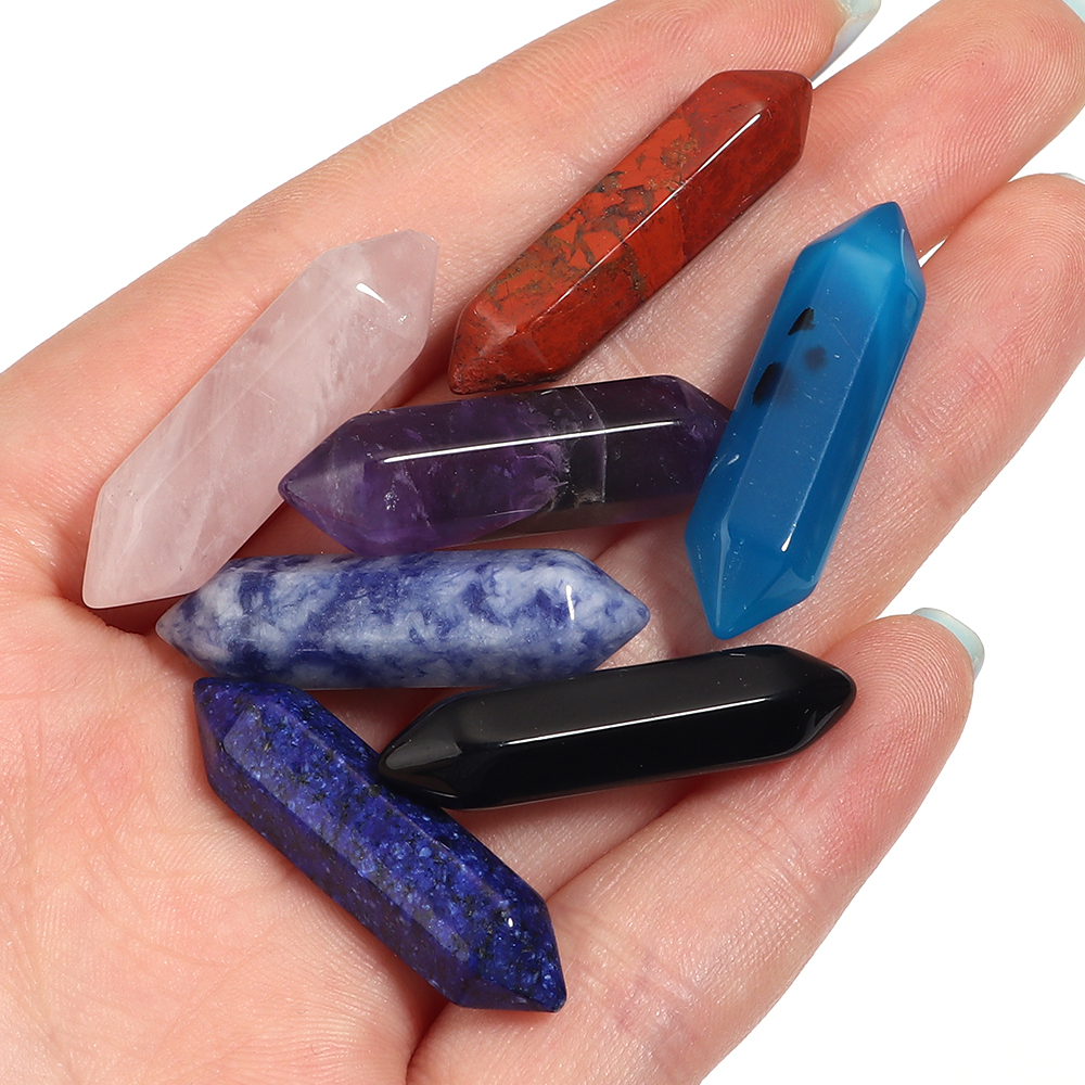 5PC Natural Gem Stone Quartz C - Jewelry Making Gemstones ulasan dan harga