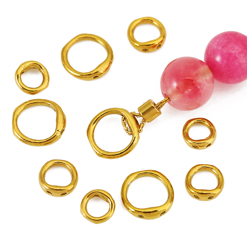 30pcs 5/6/8mm Stainless Steel  - Jewelry Making Metal Supplies ulasan dan harga