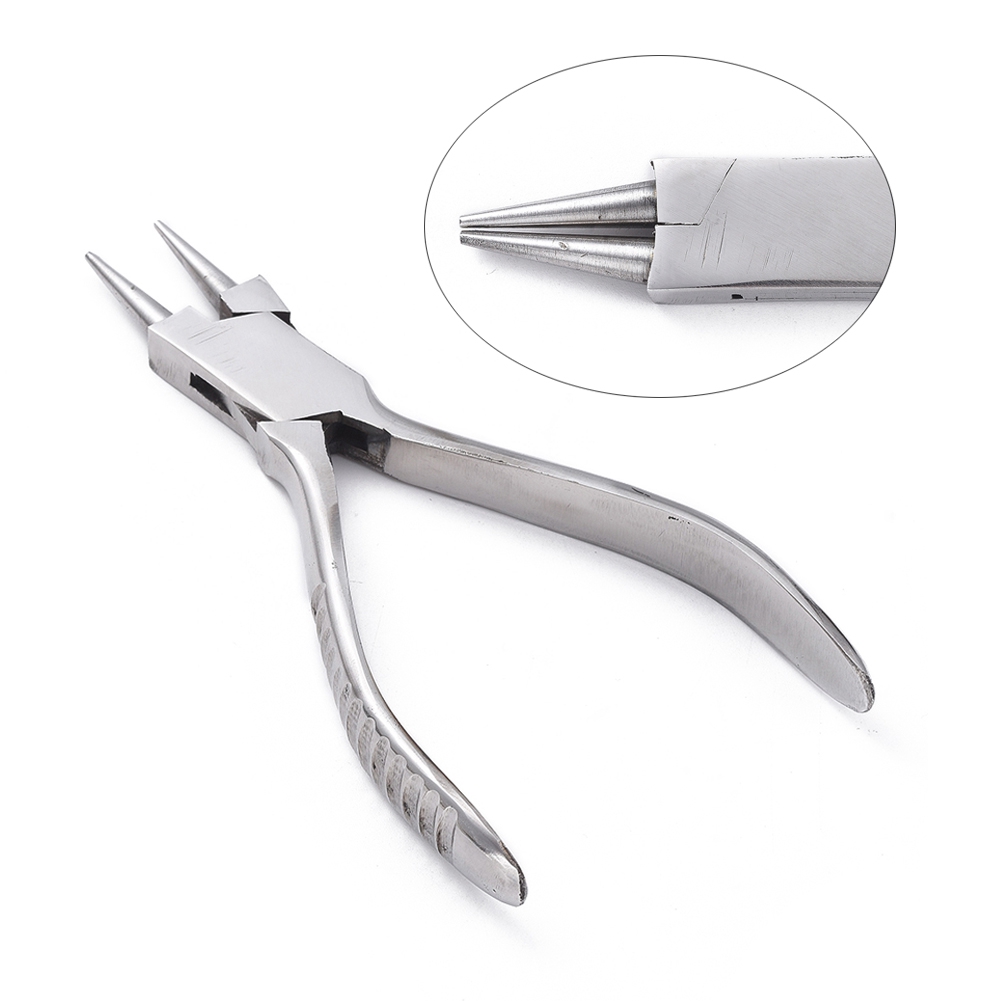 PandaHall 3pcs/set Carbon Stee - Jewelry Making Loop Pliers ulasan dan harga