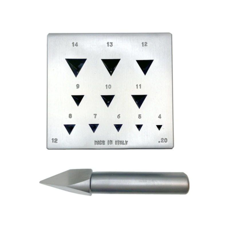 OMO Triangle Bezel Block with  - Xtool Jewelry Making ulasan dan harga