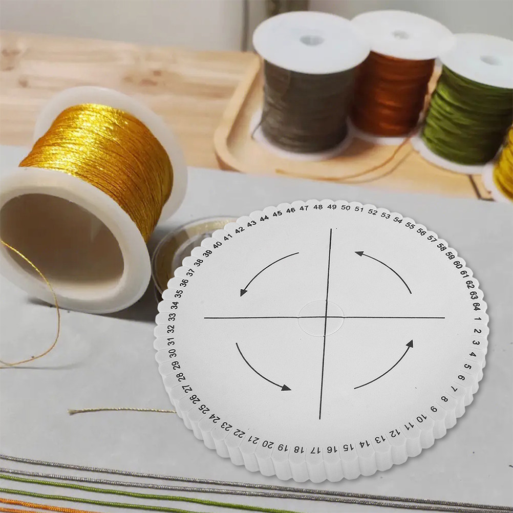 5Pcs Braiding Disk Round Kumih - Jewelry Making Board ulasan dan harga