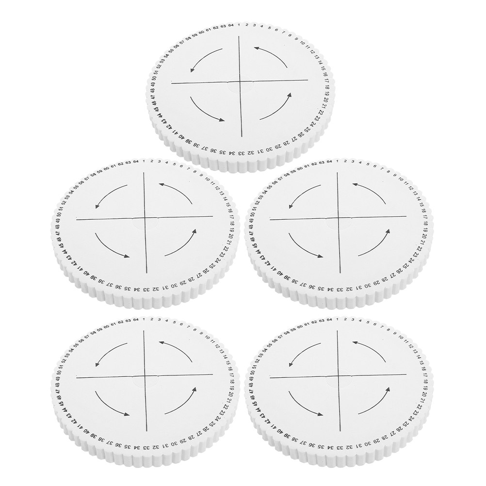 5Pcs Braiding Disk Round Kumih - Jewelry Making Board ulasan dan harga