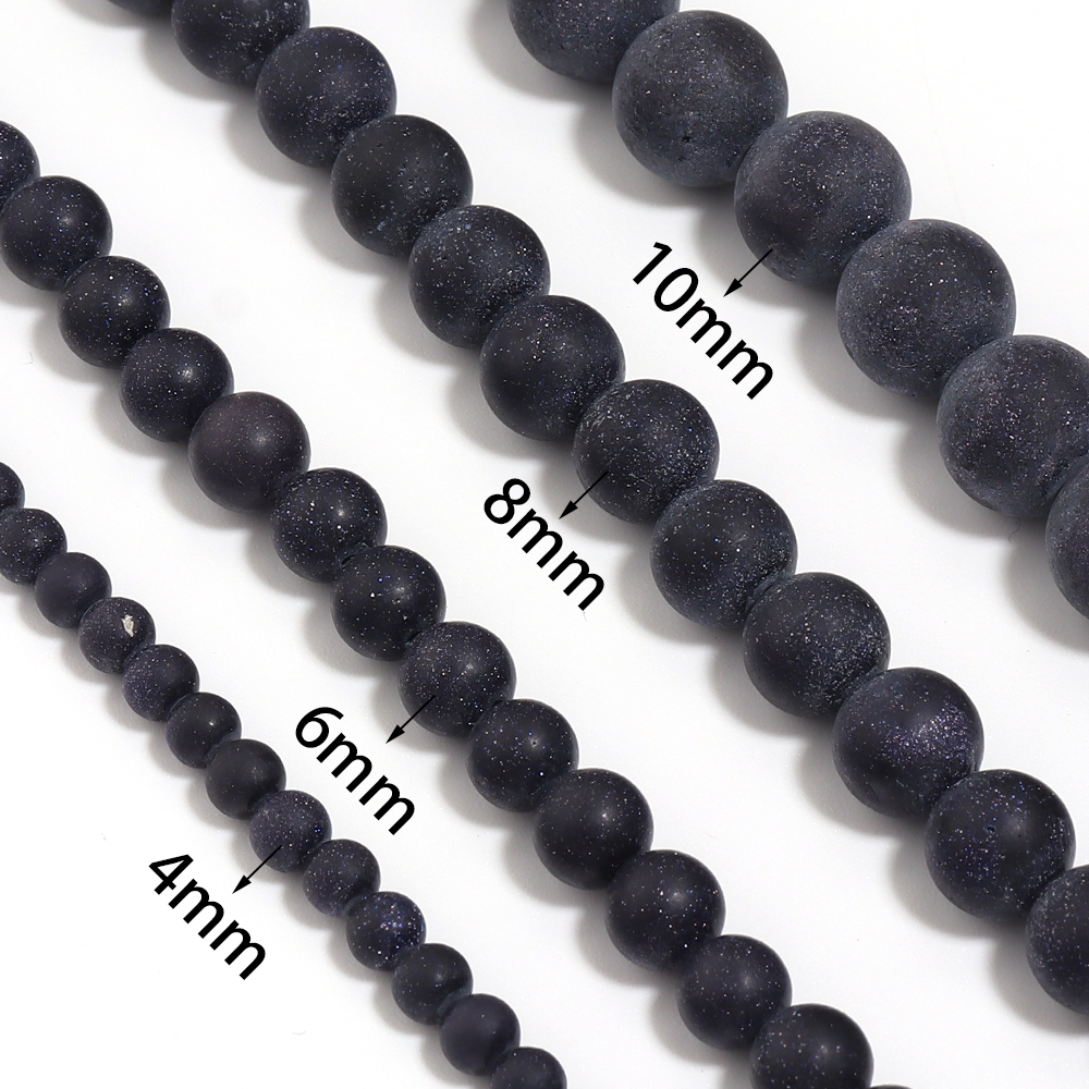 Natural Matte Black Sandstone  - Jewelry Making Gemstones ulasan dan harga