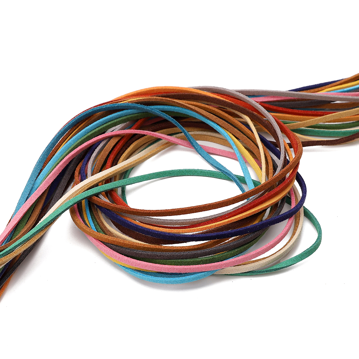 3mm Faux Suede Braided Cord Ko - Bead Mat Velvet ulasan dan harga