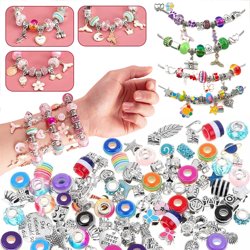 ﻿Girls DIY Bracelet Making Ki - Jewelry Making Qc ulasan dan harga