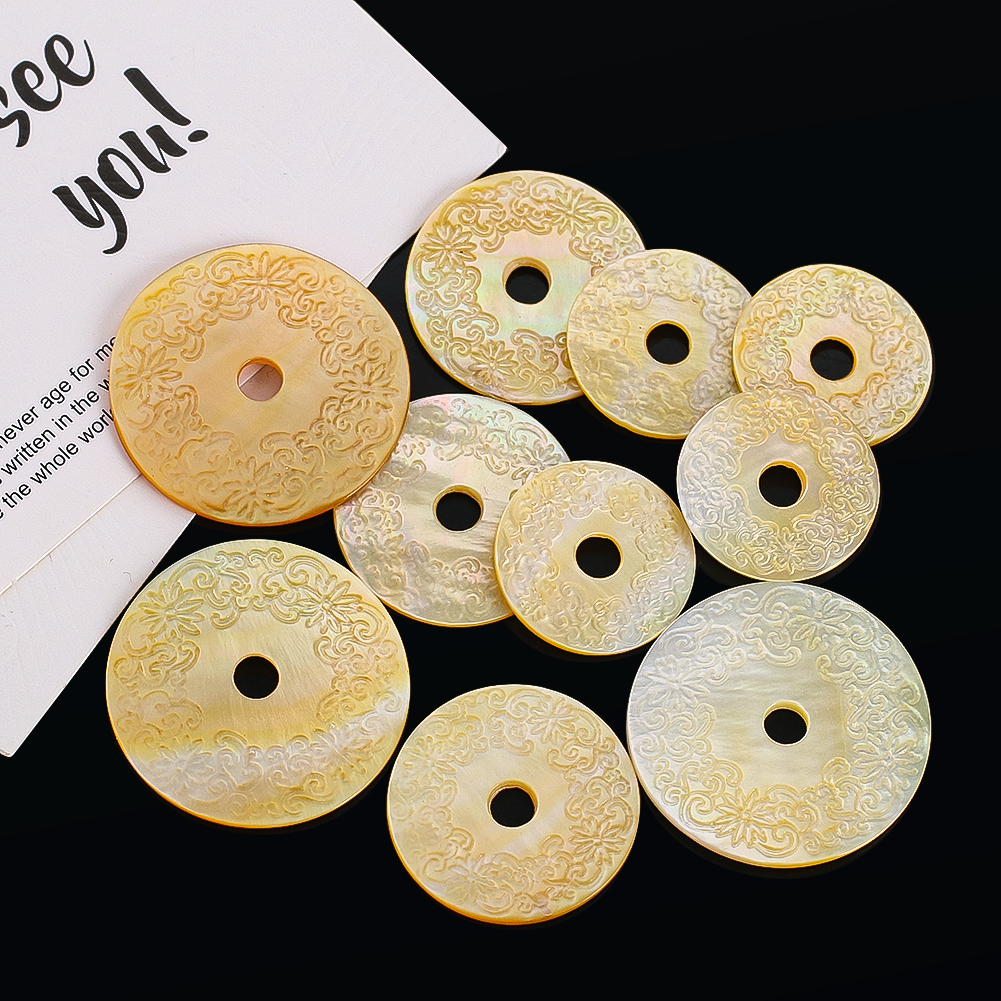 Natural Yellow Shell Rings Mot - Jewelry Making Ring Tool ulasan dan harga