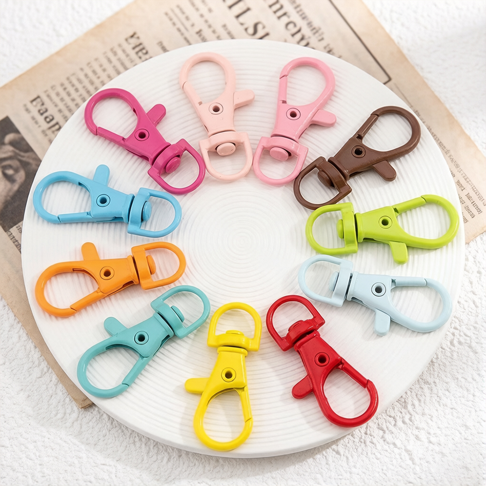 10pcs Colored Alloy Painted Fi - Jewelry Making Metal Supplies ulasan dan harga