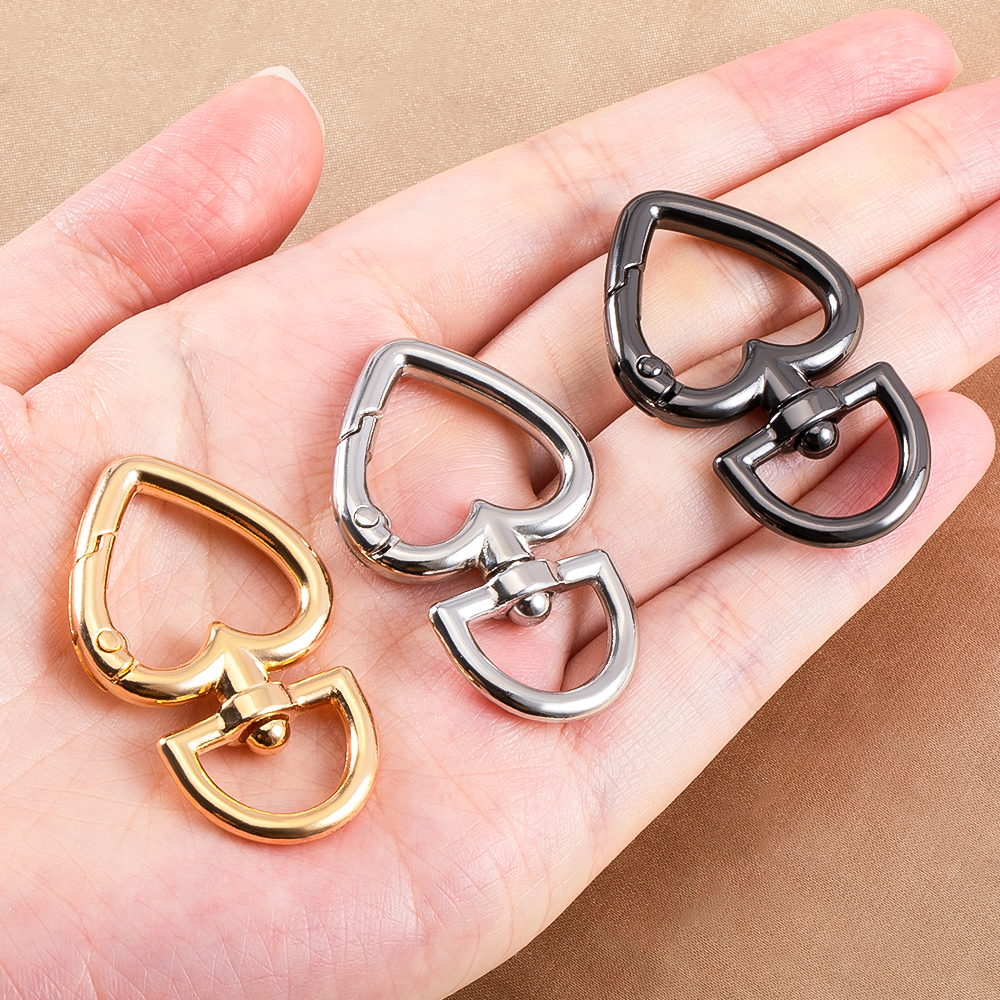 5/1Pcs/lot Heart Shape Metal S - Jewelry Making Metal Supplies ulasan dan harga