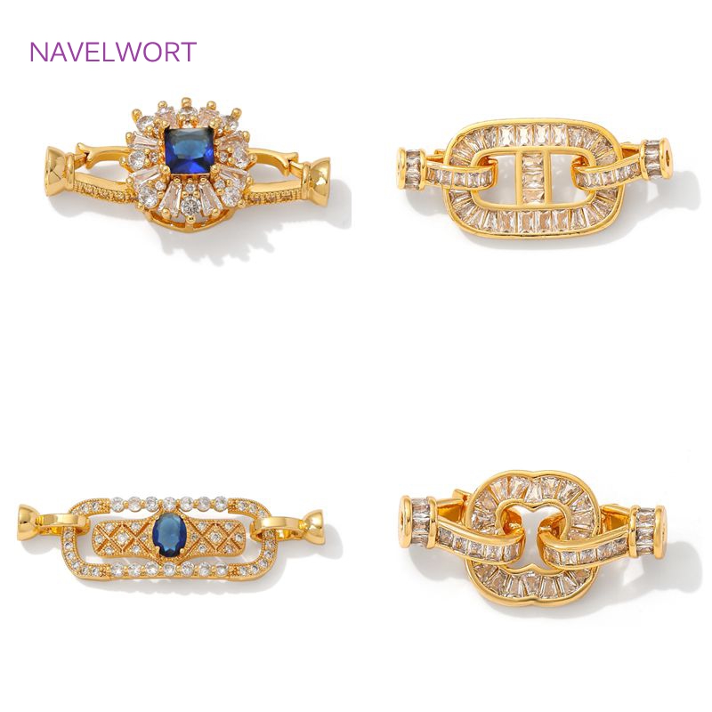 Luxury 18K Gold Plated Connect - Jewelry Making Findings ulasan dan harga