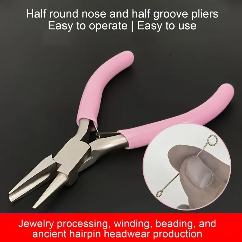5-inch professional round conc - Jewelry Making Loop Pliers ulasan dan harga