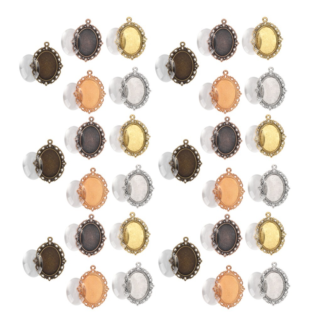 60Pcs Easy To Use Metal + Glas - Xtool Jewelry Making ulasan dan harga