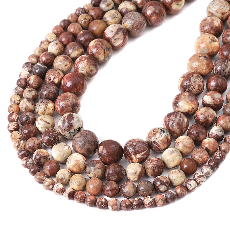 Natural Stone Seastone Round L - Jewelry Making Gemstones ulasan dan harga