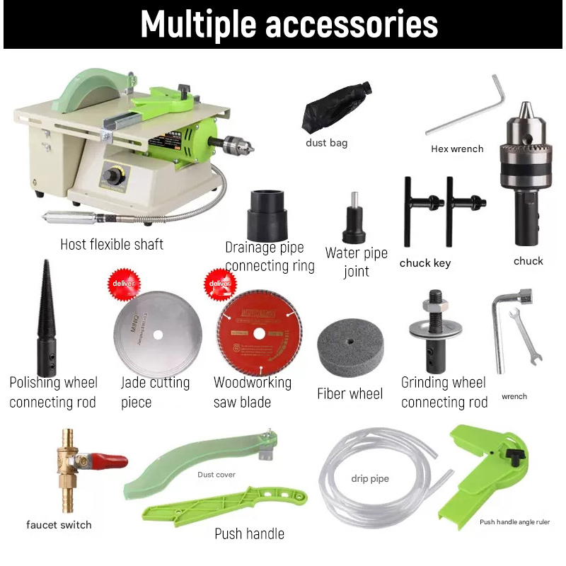 1380W Multi-Function Jade Poli - Jewelry Making Tools ulasan dan harga