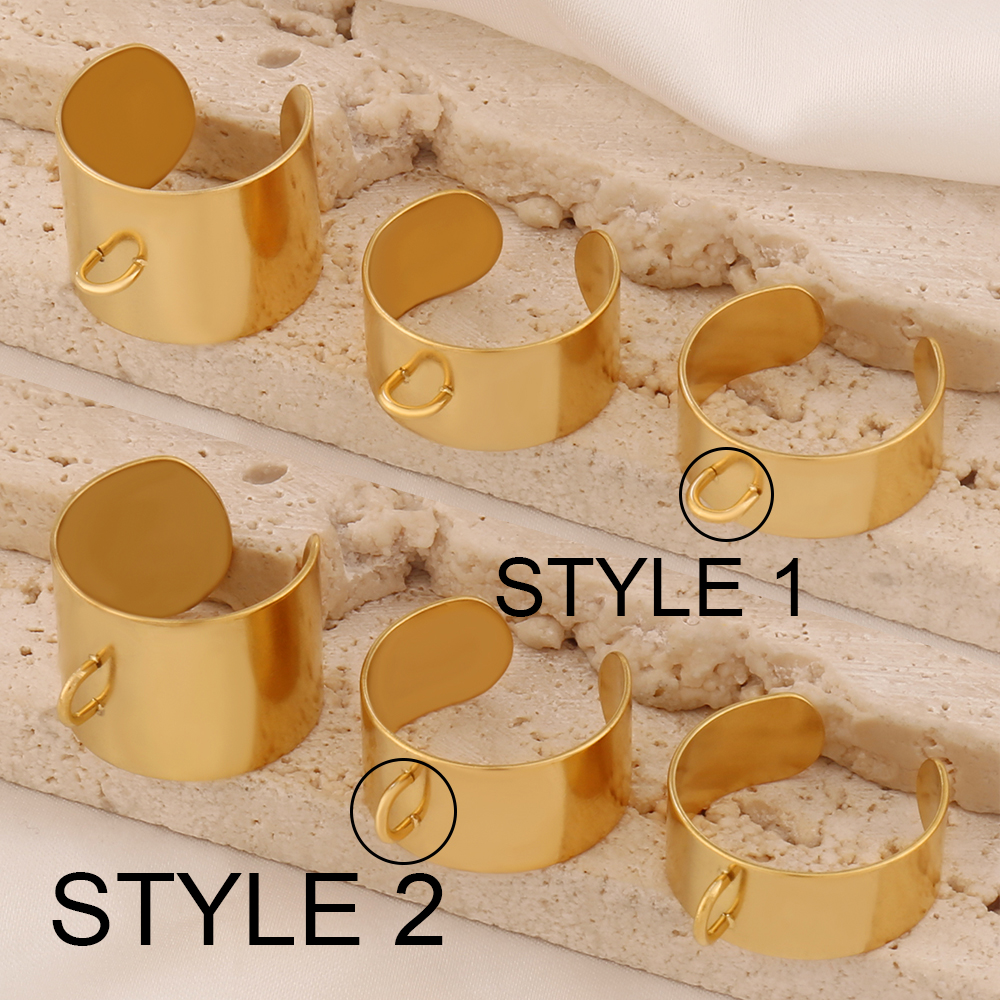 2Pcs 8/10/15mm Stainless Steel - Jewelry Making Ring Tool ulasan dan harga