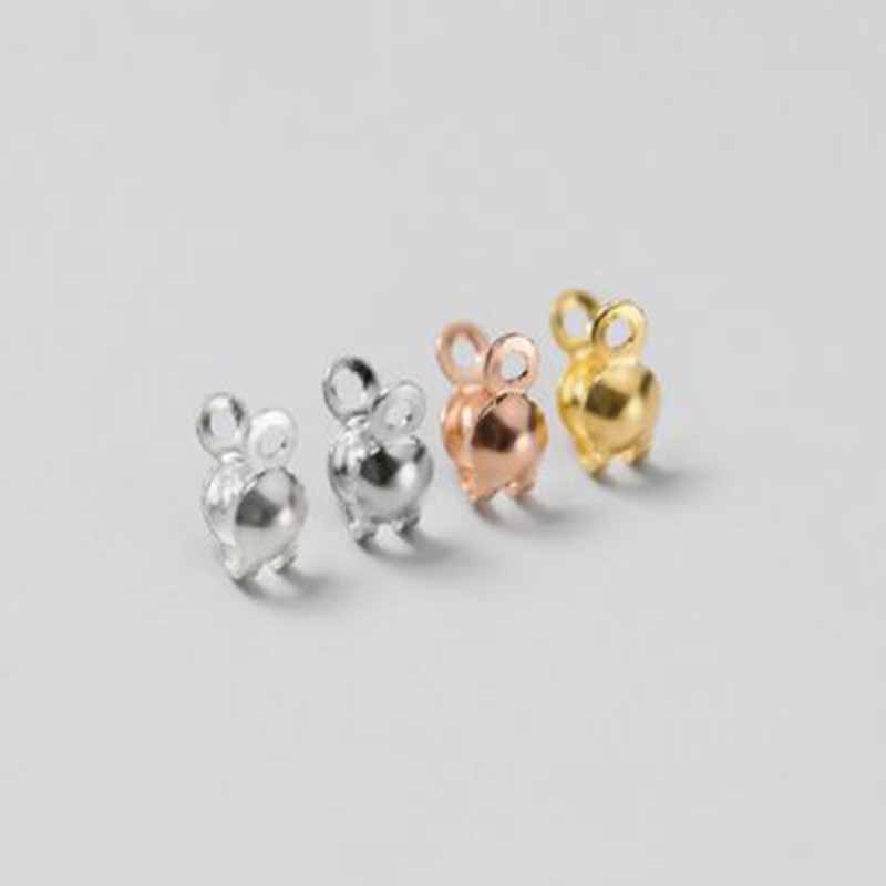 4pcs Genuine Real Pure Solid 9 - Jewelry Making Hardware ulasan dan harga
