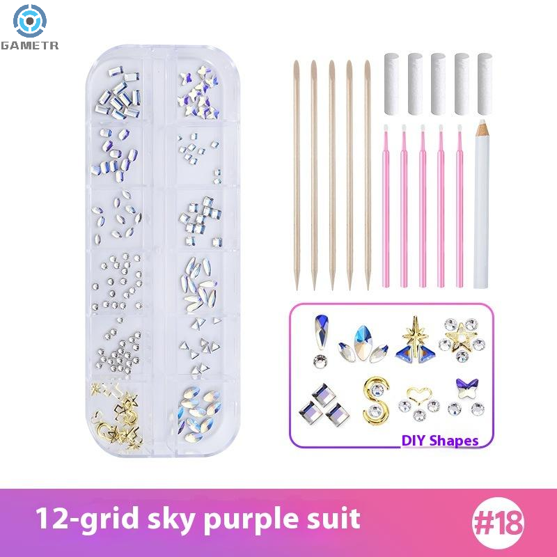 1 Set Dental Tooth Gems Crysta - Jewelry Making Tools ulasan dan harga