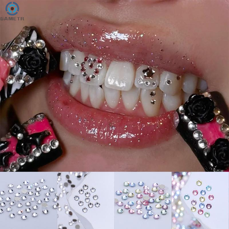 1 Set Dental Tooth Gems Crysta - Jewelry Making Tools ulasan dan harga