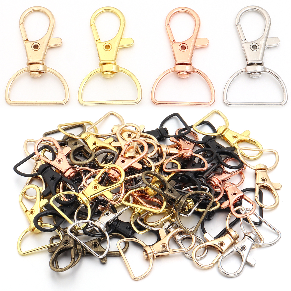 10pcs/lot Metal Swivel Clasps  - Jewelry Making Hardware ulasan dan harga