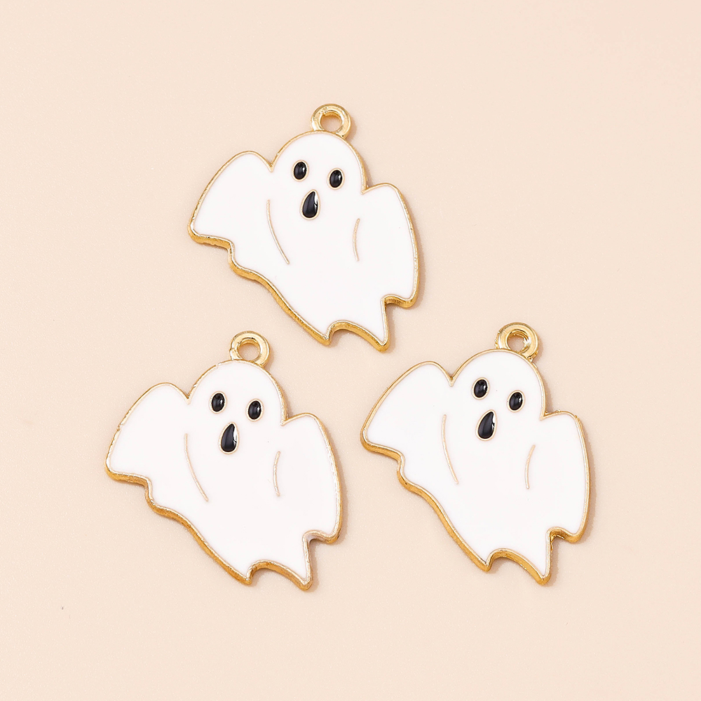 Leslie 10pcs Halloween Ghost C - Jewelry Making Date Night ulasan dan harga