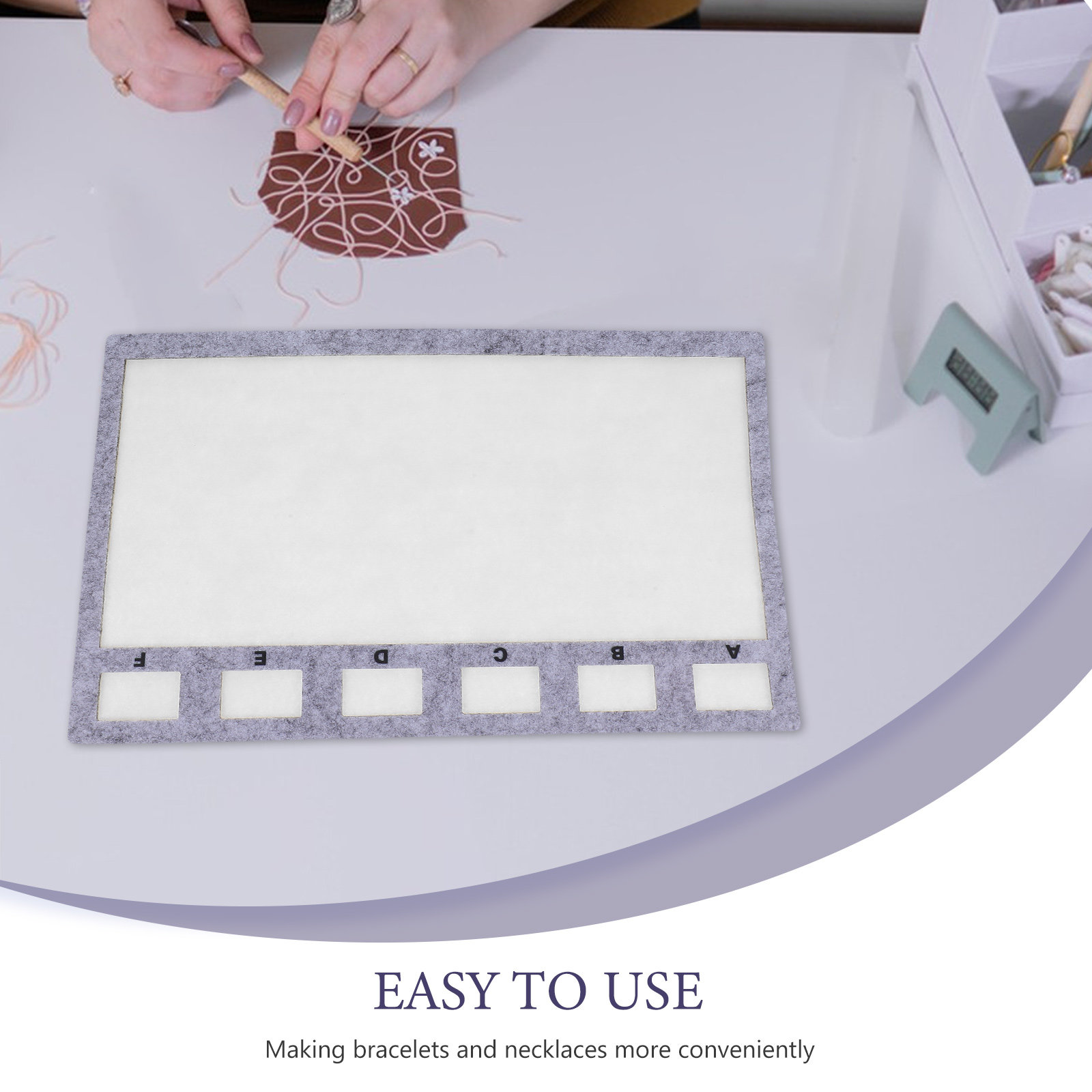 11.4x7.6 Inch Felt Bead Board  - Jewelry Making Board ulasan dan harga