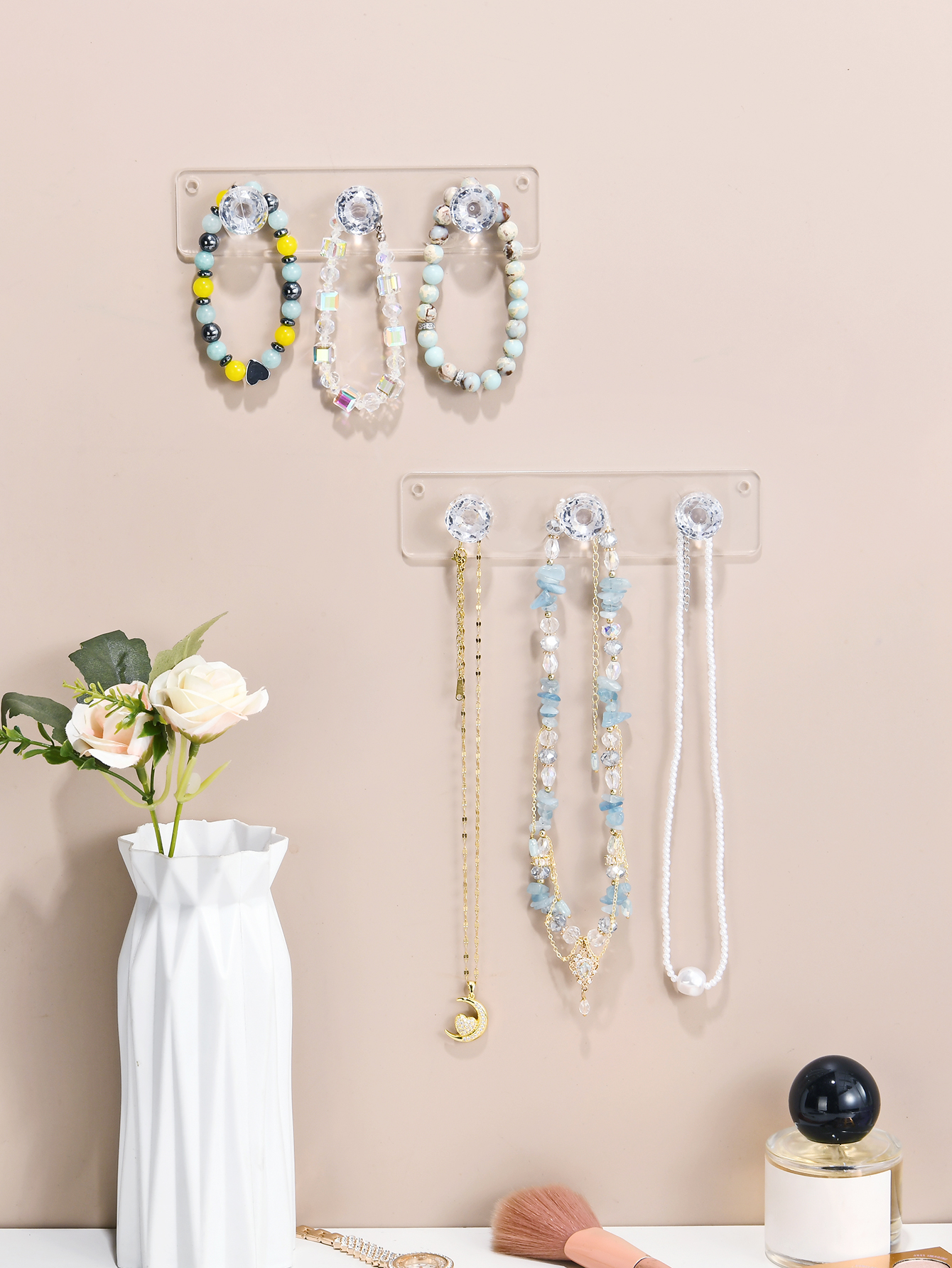 Diamond Hooked Jewelry Necklac - Jewelry Making Board ulasan dan harga