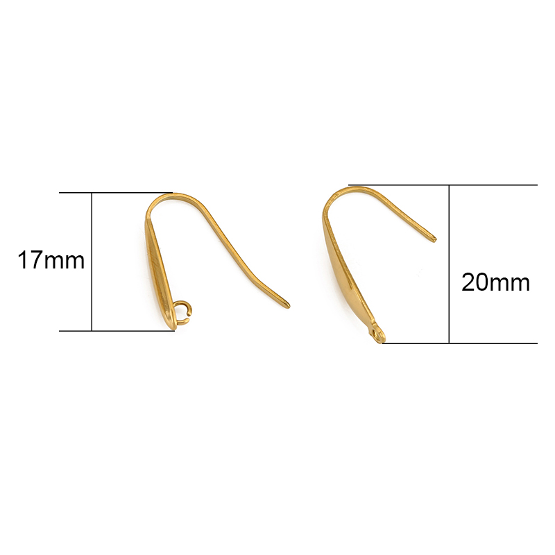 10pcs Never Fade Stainless Ste - Jewelry Making Hardware ulasan dan harga