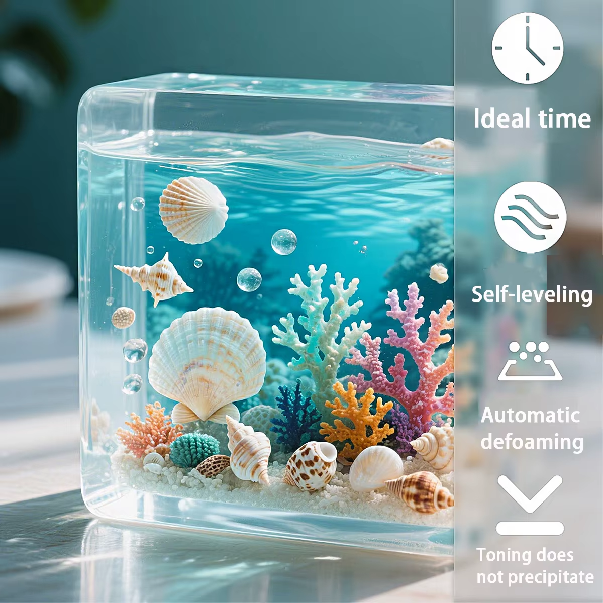 17.6oz/33.8oz AB Resin Epoxy G - Jewelry Making Board ulasan dan harga