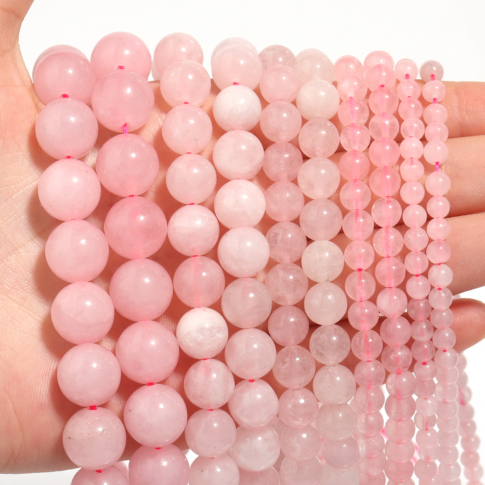1strand/lot 4/6/8/10/12mm Rose - Jewelry Making Gemstones ulasan dan harga