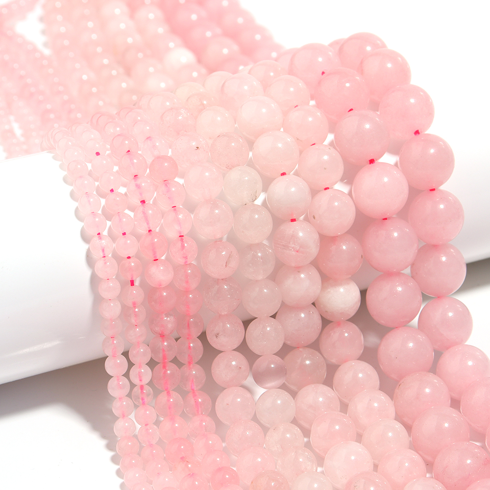 1strand/lot 4/6/8/10/12mm Rose - Jewelry Making Gemstones ulasan dan harga