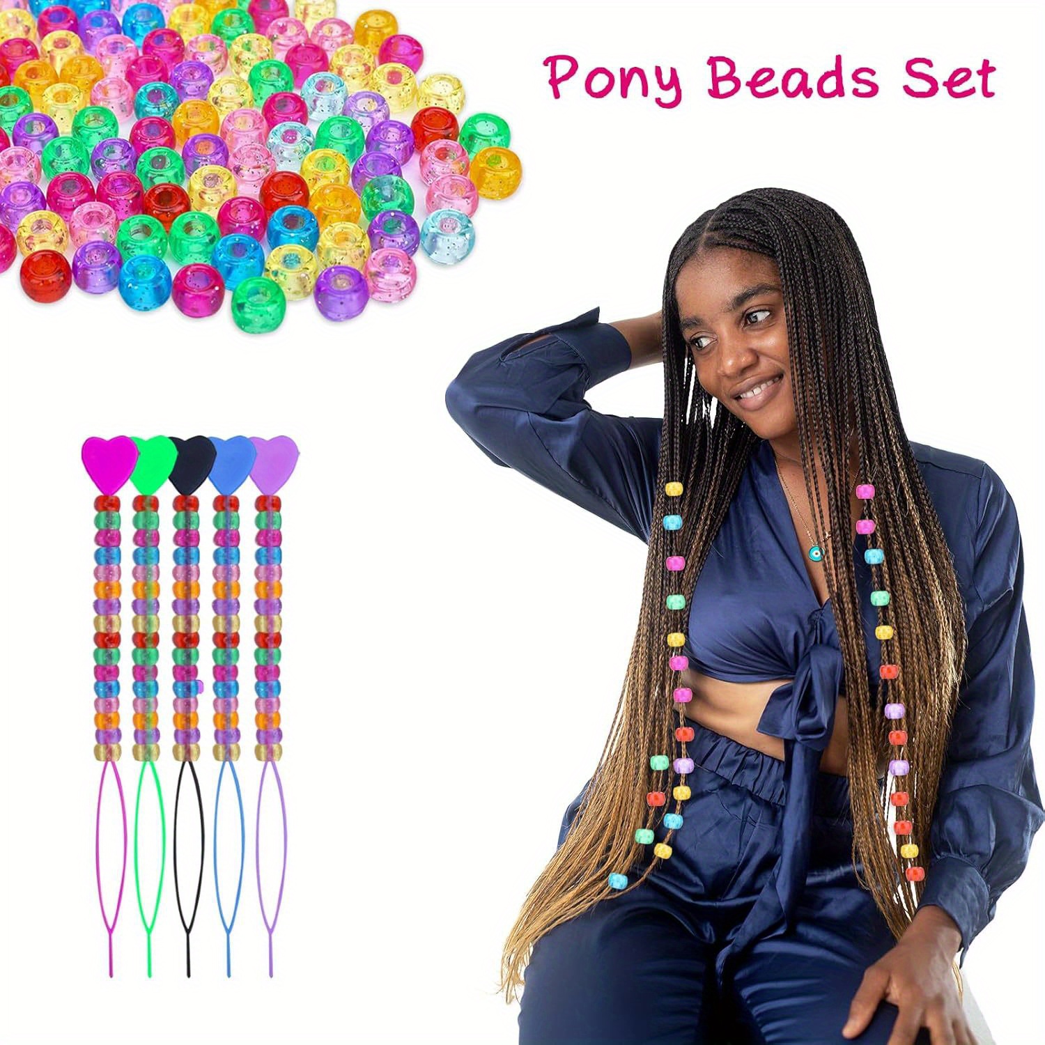 500PCS 9 × 6mm glitter small h - Jewelry Making Tools ulasan dan harga