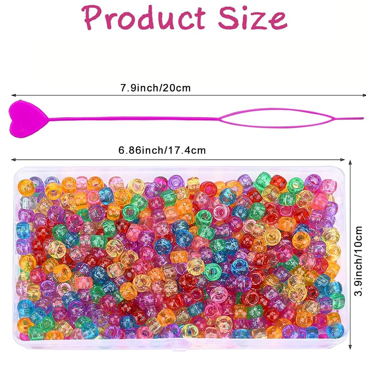 500PCS 9 × 6mm glitter small h - Jewelry Making Tools ulasan dan harga