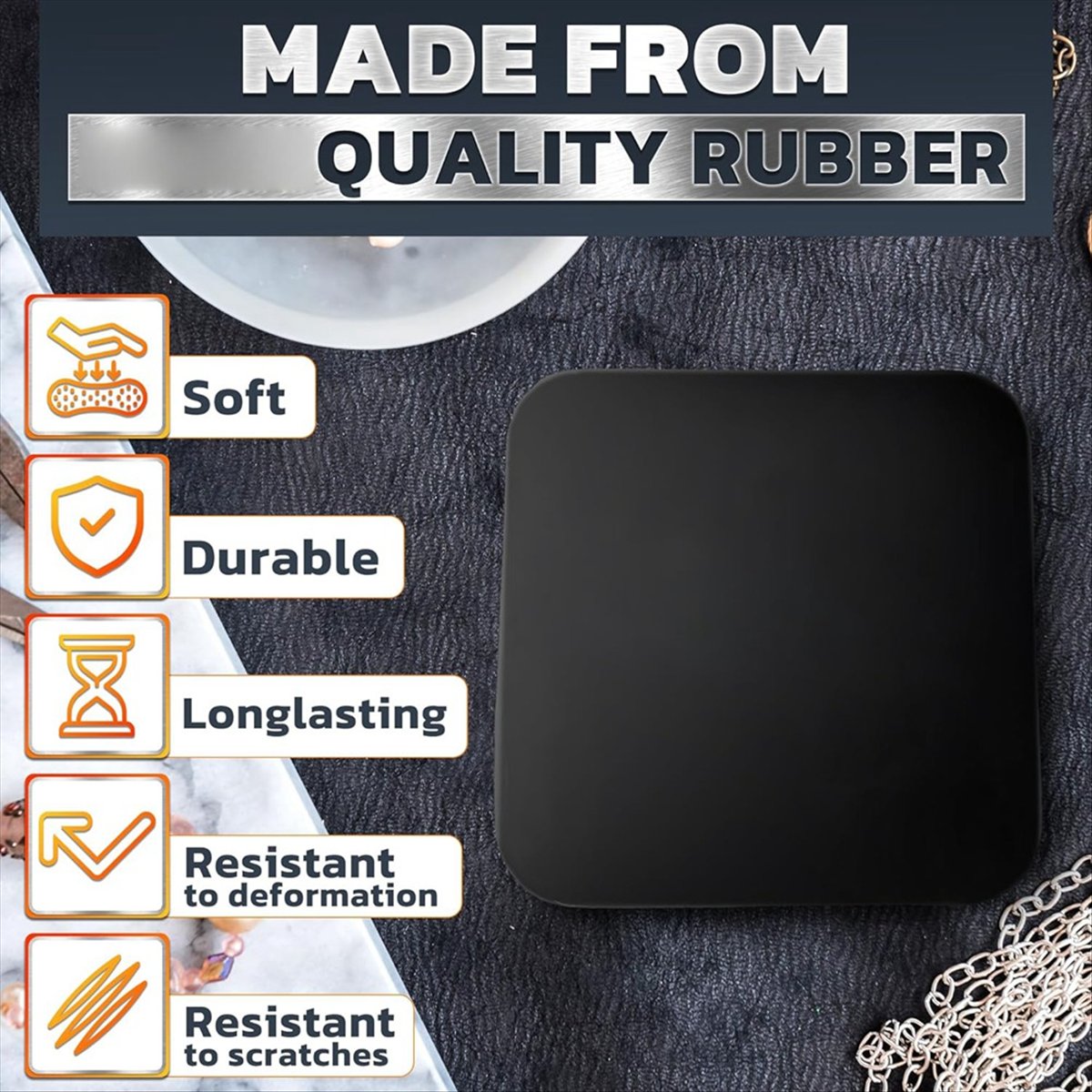 AA14 Rubber Bench Block for Je - Xtool Jewelry Making ulasan dan harga