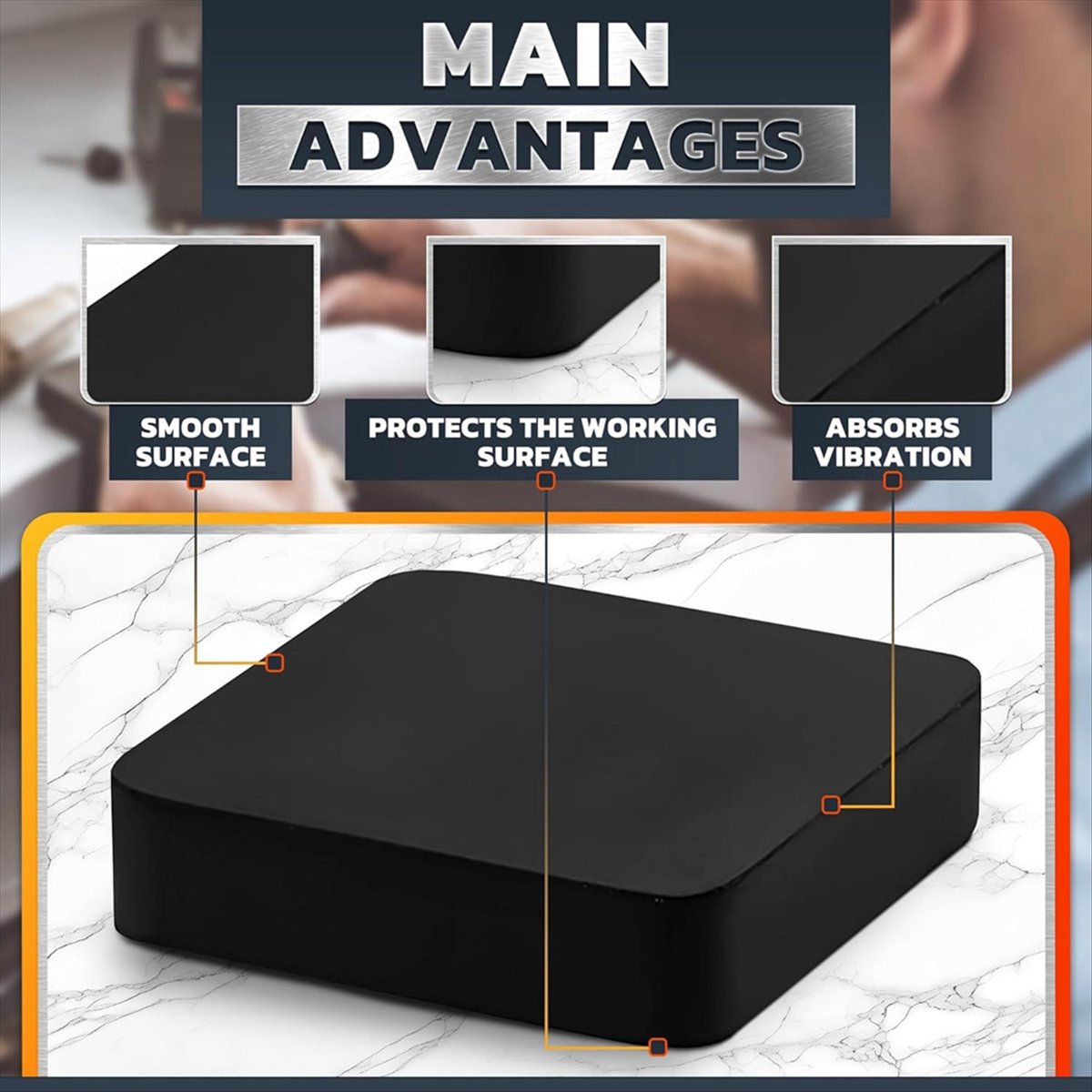 AA14 Rubber Bench Block for Je - Xtool Jewelry Making ulasan dan harga
