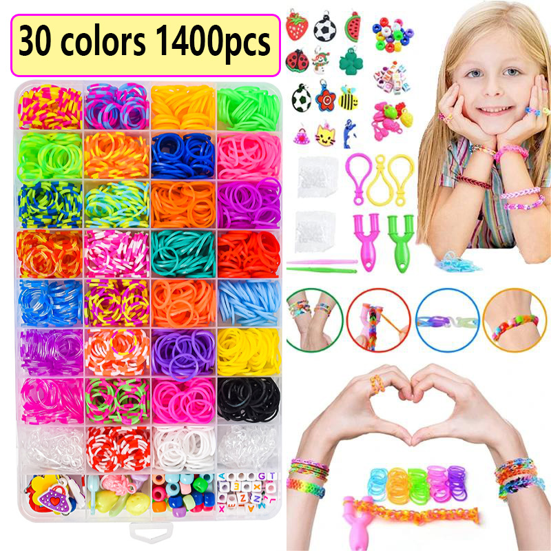 Rubber Bands Loom DIY Handmade - Jewelry Making Hand Tools ulasan dan harga