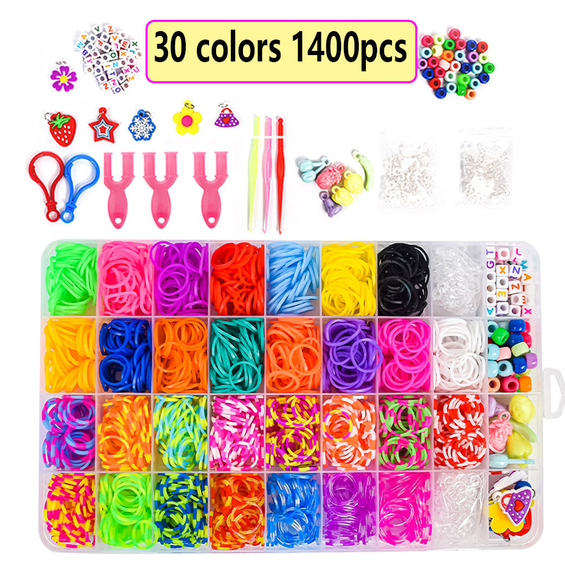Rubber Bands Loom DIY Handmade - Jewelry Making Hand Tools ulasan dan harga